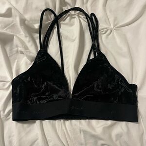 Black Velvet Bralette